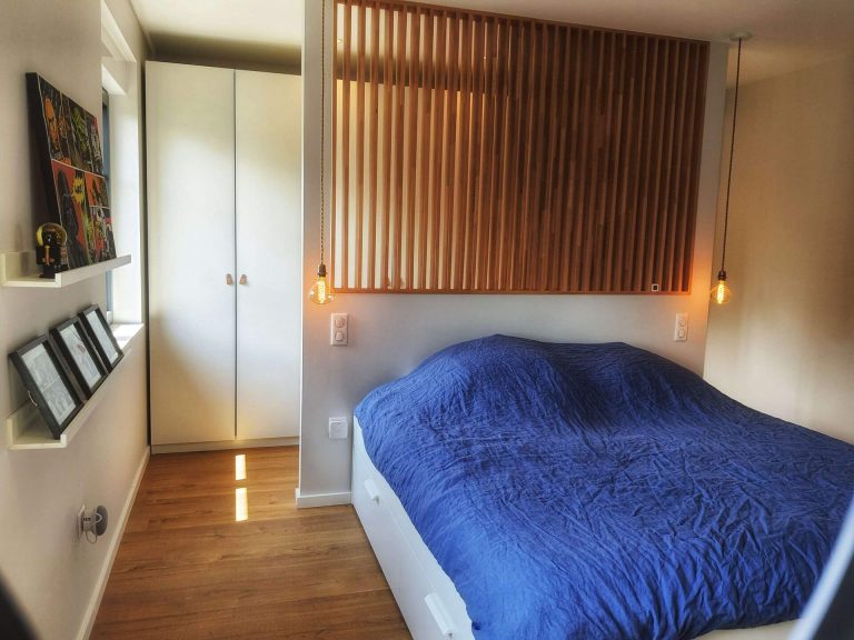 chambre claustra luminaire moderne renovation loft mulhouse