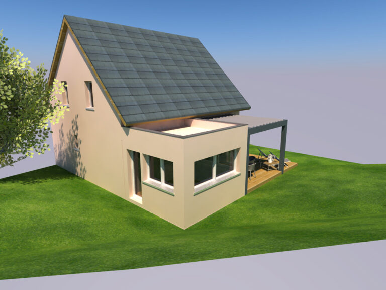 Agrandissement maison Mulhouse avec Galista